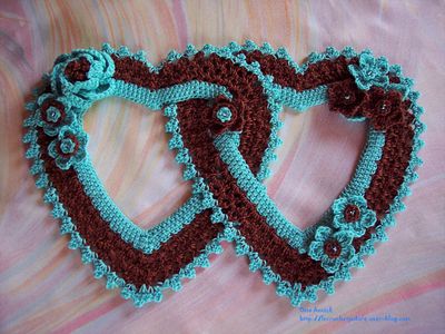 coeurs-mariage-chocolat-turquoise-deco-crochet