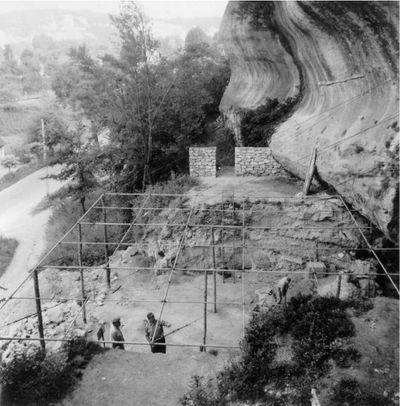 Abri pataud en 1958