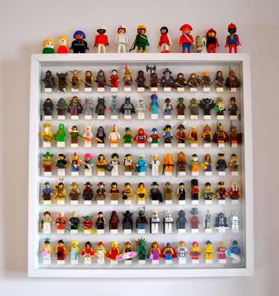 Fabriquer une vitrine Lego Minifigures - LeS pEnDuLes à 10h10