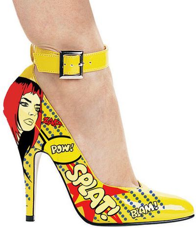 comic book heels