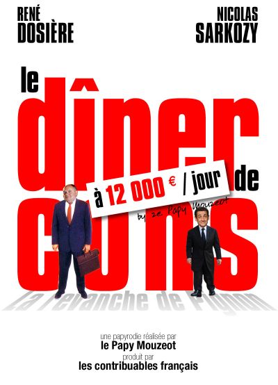 Sarko Le diner de cons
