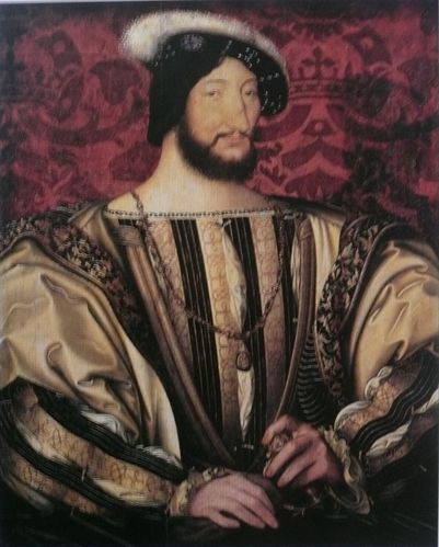 Jean clouet Portrait de François Ier en blanc vers 1535 hu