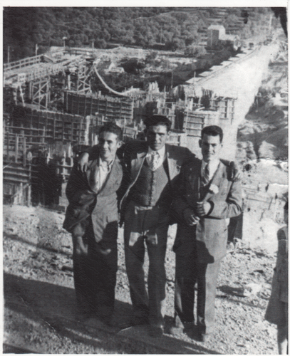 1949 - 00092 - Visita a la presa de Malpasillo