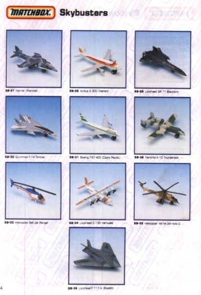 catalogue matchbox 1991 m12