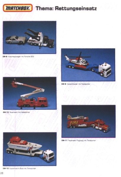 catalogue matchbox 1991 m24