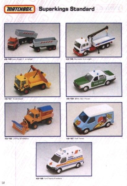 catalogue matchbox 1991 m30