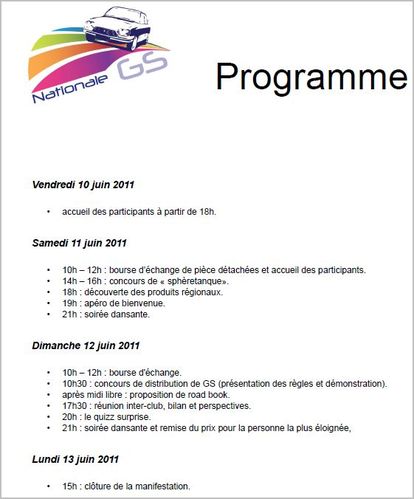 gs rassemblement