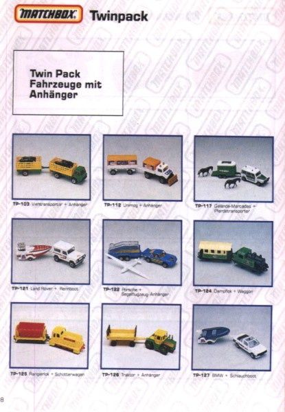catalogue matchbox 1991 m08