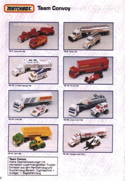 catalogue matchbox 1991 m10