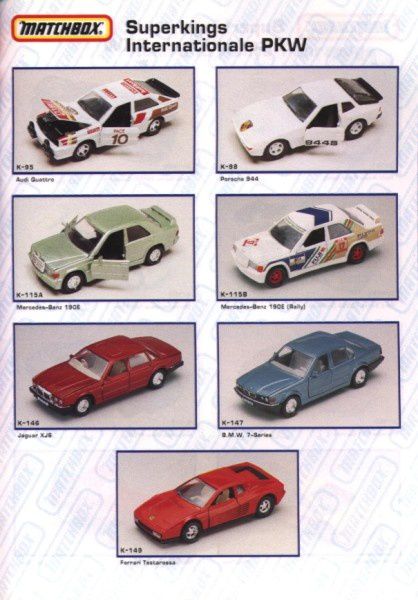 catalogue matchbox annee 1992 s39