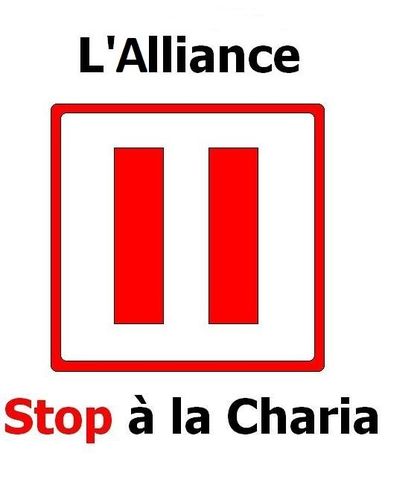 Logo alliance stop à la charia