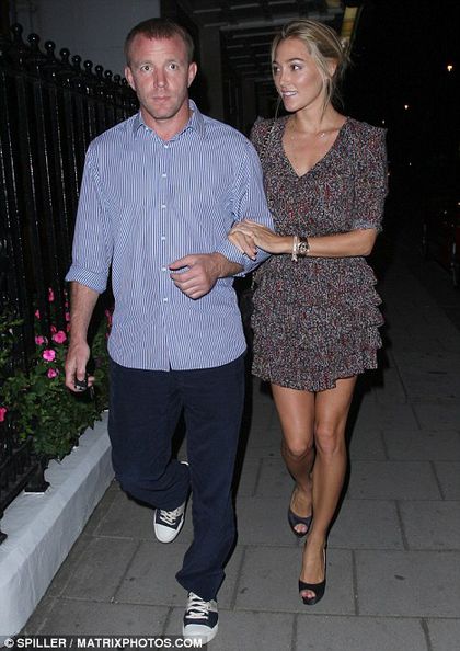 Guy Ritchie and Jacqui Ainsley with Madonna's children in London ...