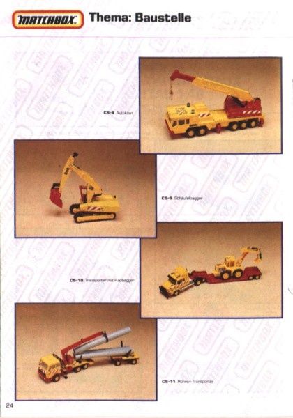 catalogue matchbox 1991 m22