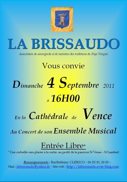La Brissaudo - Concert 4 septembre 2011