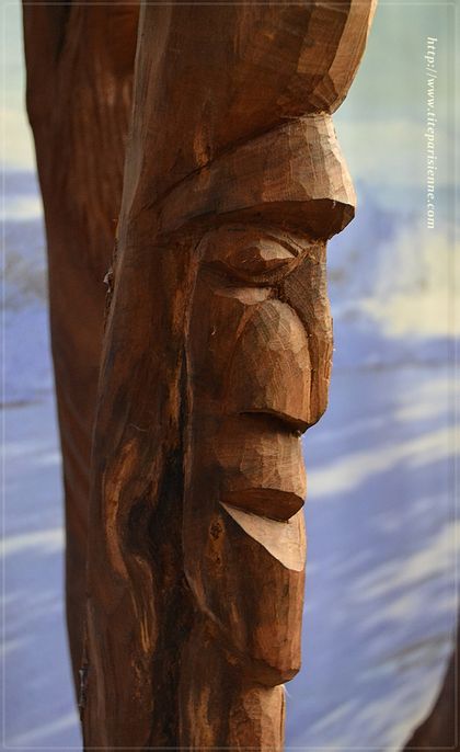 Jardin des Plantes Totem Océanie 3