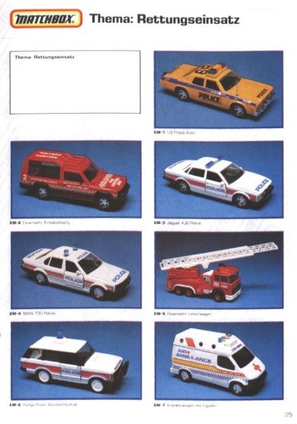 catalogue matchbox 1991 m23