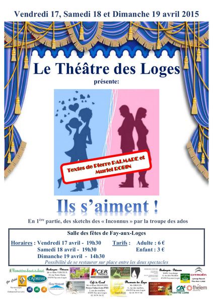 Théâtre des Loges présente - ILS S AIMENT 2015