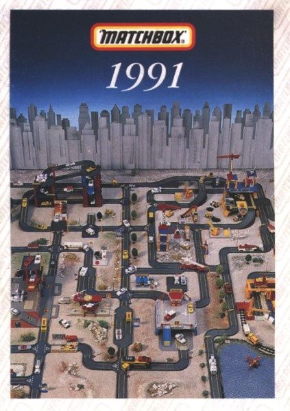 catalogue matchbox 1991 m01