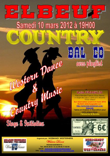 Affiche Bal NW9 10 mars 2012