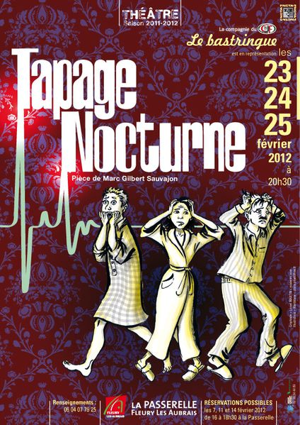 Affiche spectacle Tapage nocturne