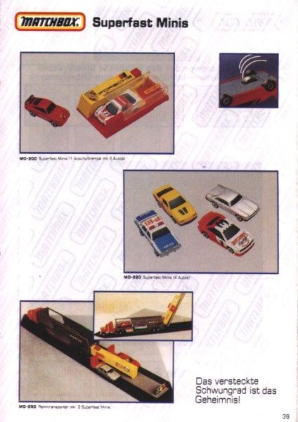 catalogue matchbox 1991 m37