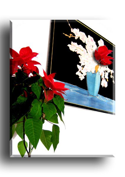 Bouquet et tableau