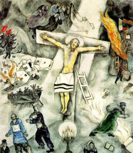 La crucifixion blanche
