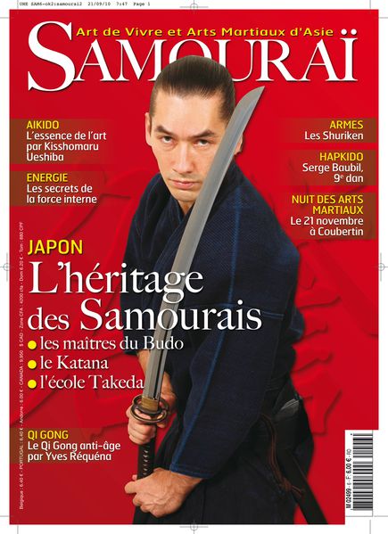 Couverture magazine Samouraï