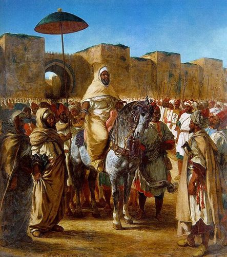 The Sultan of Morocco and his Entourage musée des BA de Di