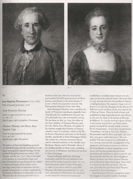 Fleuriau portraits 1