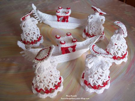 demoiselles-gondoles-decoration-table-mariage-crochet