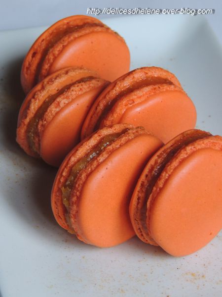 macarons à l'abricot 4