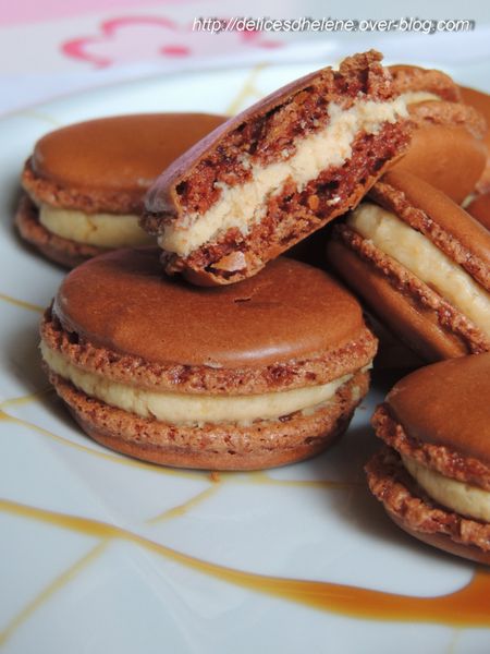 macarons au caramel au beurre salé 2