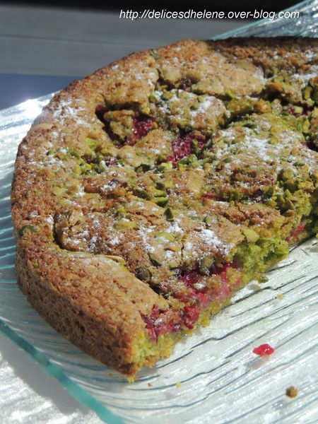 gâteau pistache-framboises (2)