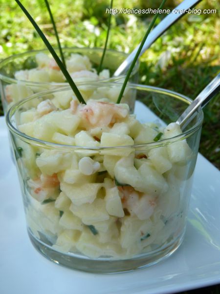 verrine pomme-crevette (2)