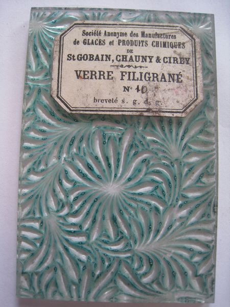 Verre Filigrané n° 10 Bleu (2)