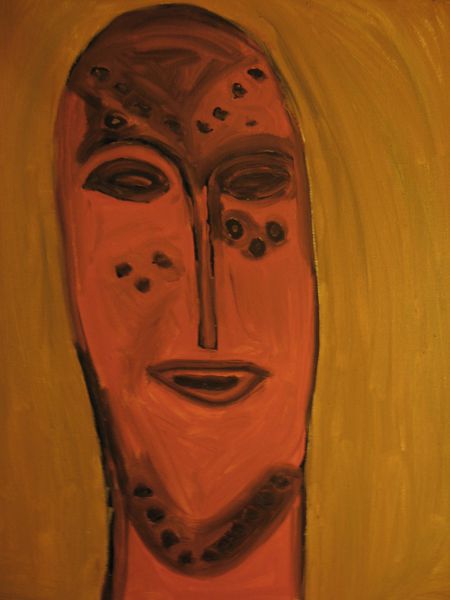 Red mask