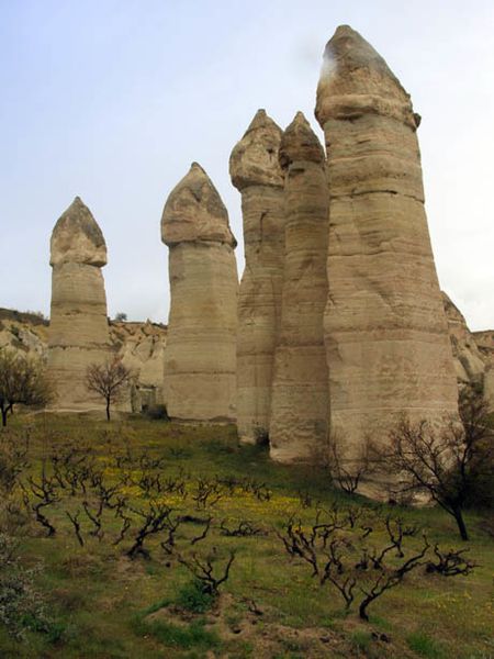Cappadoce cheminées de fées vallée amour