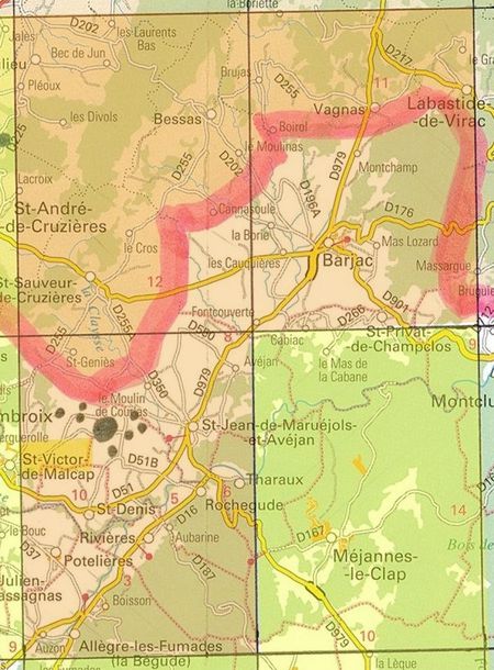 Carte Bassin