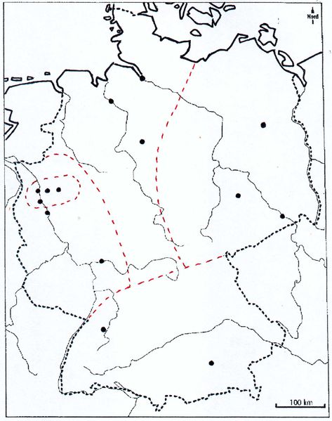 Allemagne - organisation de l'espace