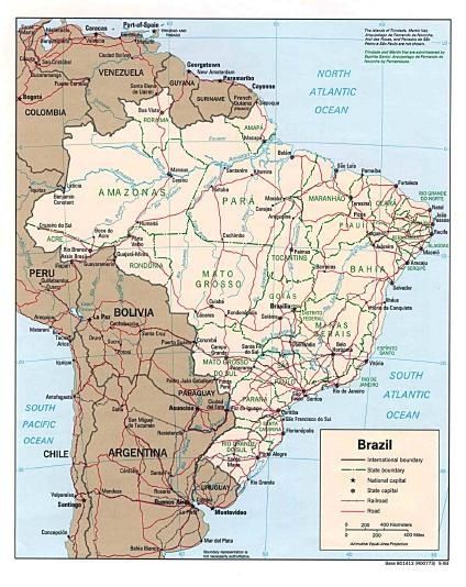Mapa Politico Brasil 2