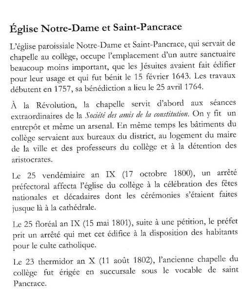 L'Historique de Notre-Dame