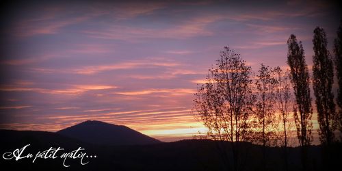 au petit matin