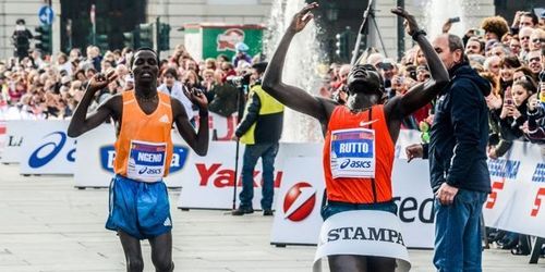 Turin Marathon - Trofeo La Stampa 2014 (28^ ed.). Strapotere keniano, con una tripletta maschile e con la prima donna