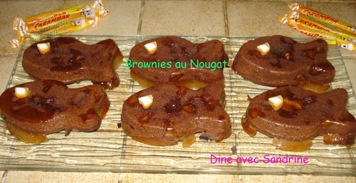 Brownies au nougat 7