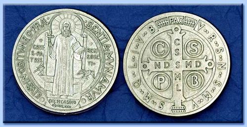 11 Luglio : San Benedetto da Norcia - preghiere, novena, la medaglia croce  - La gioia della preghiera