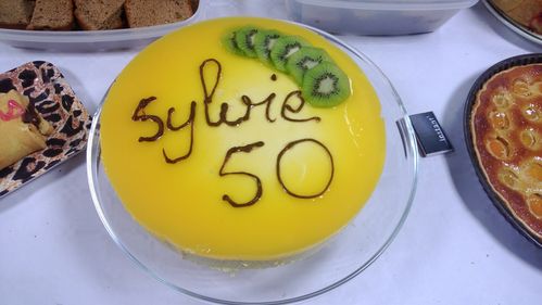 bavarois mangue orange