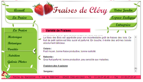 Capture fraise cléry