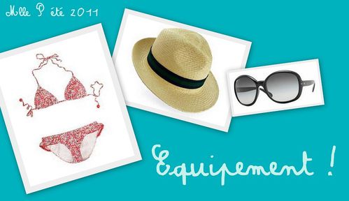 Equipement lectures de plage