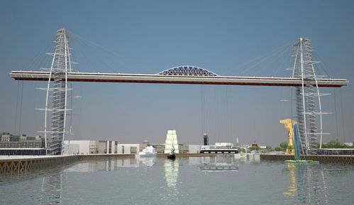 projet pont transbordeur nantes 1